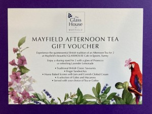 Mayfield's Signature Afternoon Tea (Voucher)